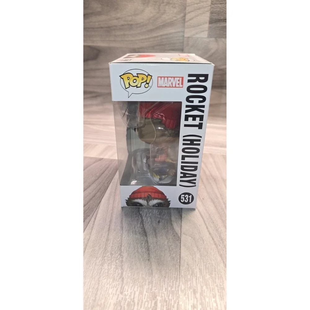 Holiday Rocket Funko Pop! #531 Marvel Vinyl Figure Brand New!